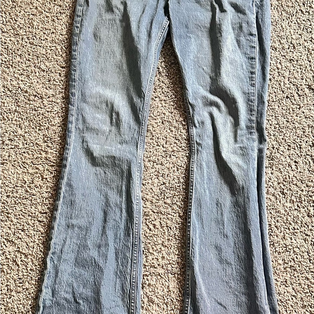 Abercrombie & Fitch Mid Rise Blue Jeans